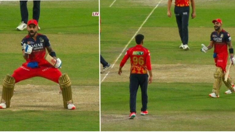 Viral Video: King Kohli Equals Record with Match-Winning Knock vs PBKS