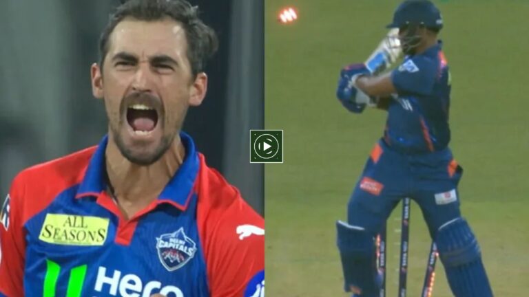 Viral Video: Starc dismisses Pooran Again