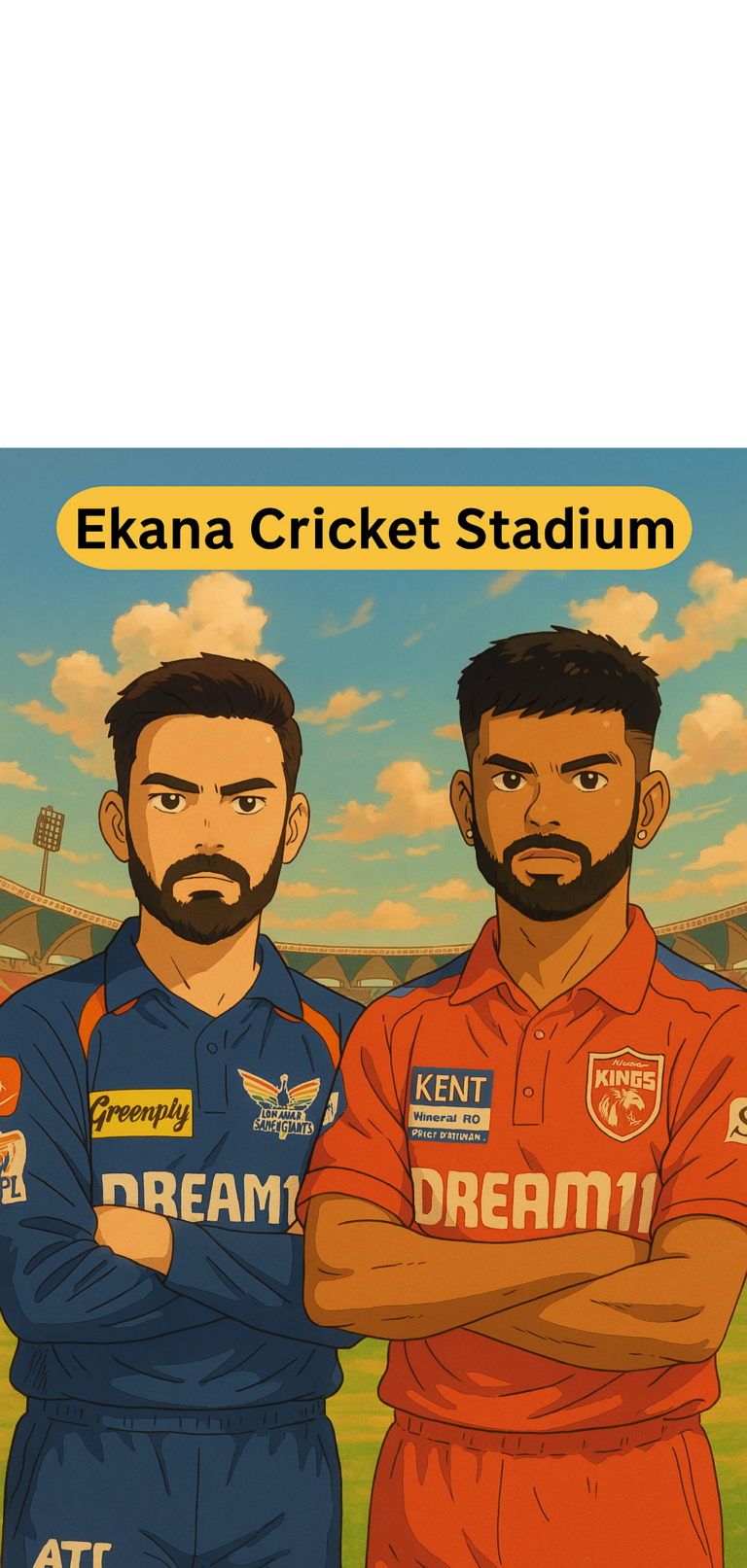 Match Preview : LSG vs PBKS at Ekana  Stadium Lucknow