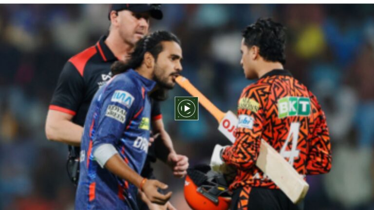 Viral Video : Heated On-Field Clash! Digvesh Rathi vs Abhishek Sharma