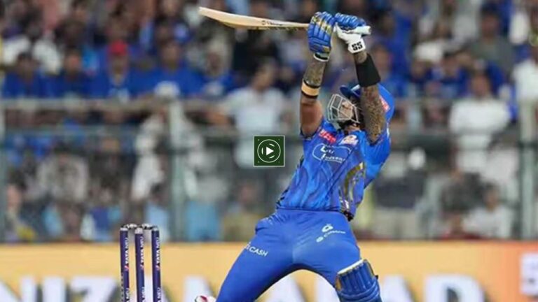 Viral Video : Suryakumar Yadav Goes Berserk in Slog Overs