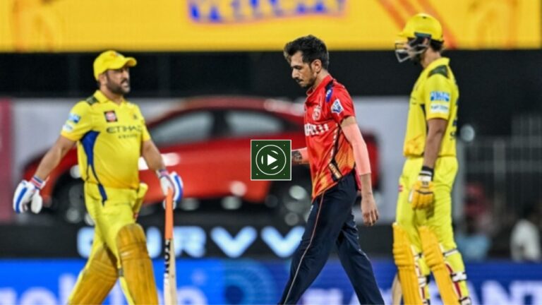 Viral Video : Yuzi Chahal’s Hattrick vs CSK