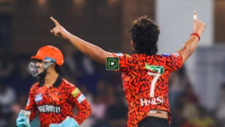 Viral Video : Harsh Dubey’s Twin Strikes Of Consecutive Ball