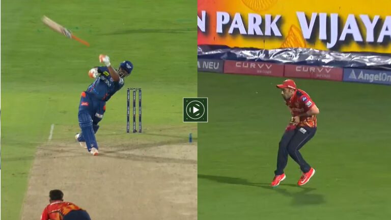 Viral Video : Rishabh Pant Unusual Dismissal